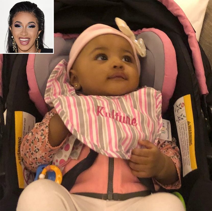 Future Rapper! Cardi B Reveals 6-Month-Old Daughter Kulture's Favorite ...