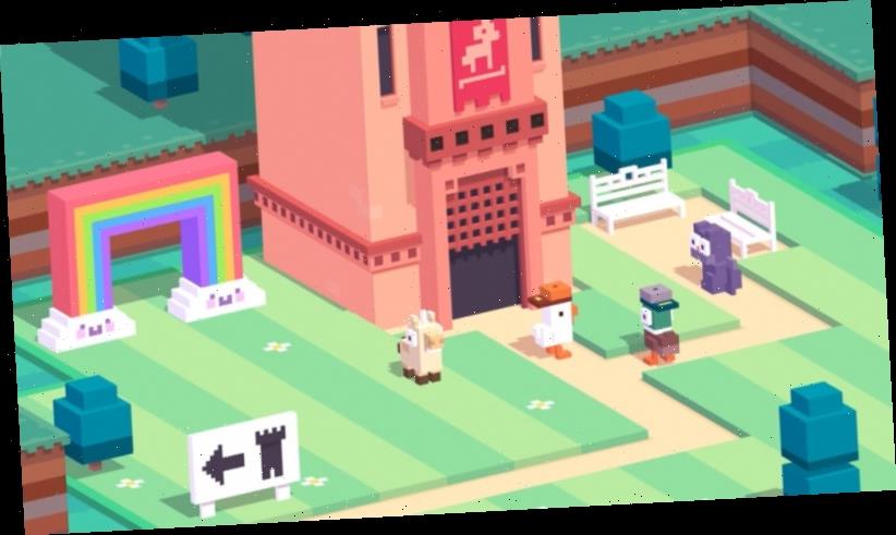 crossy road arcade game not launching