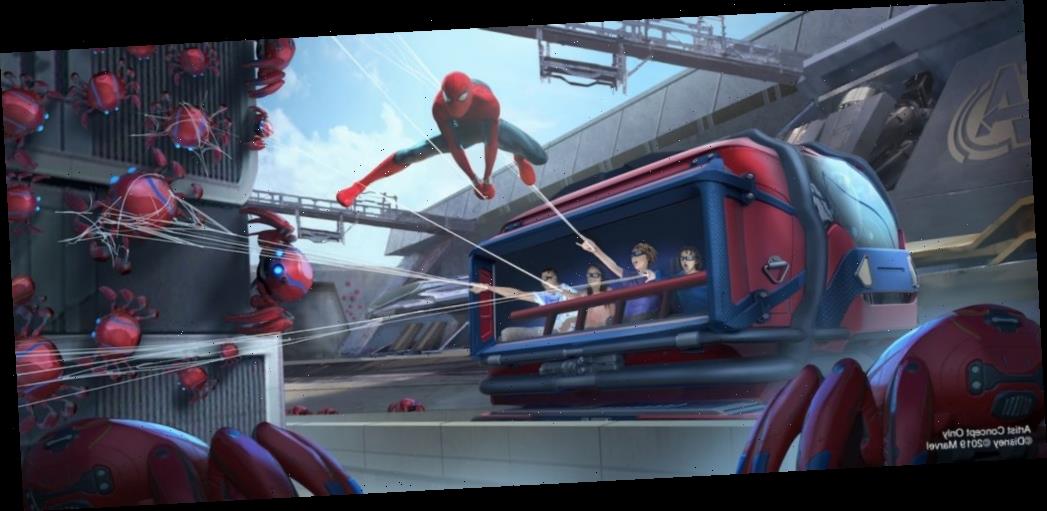 Disneyland's Spider-Man Ride Will Let You Fire Webs From Your Wrists ...