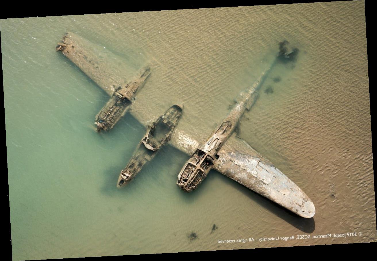 Eerie Us Wwii Fighter Plane That Crashed Off Uk Coast Given Protected