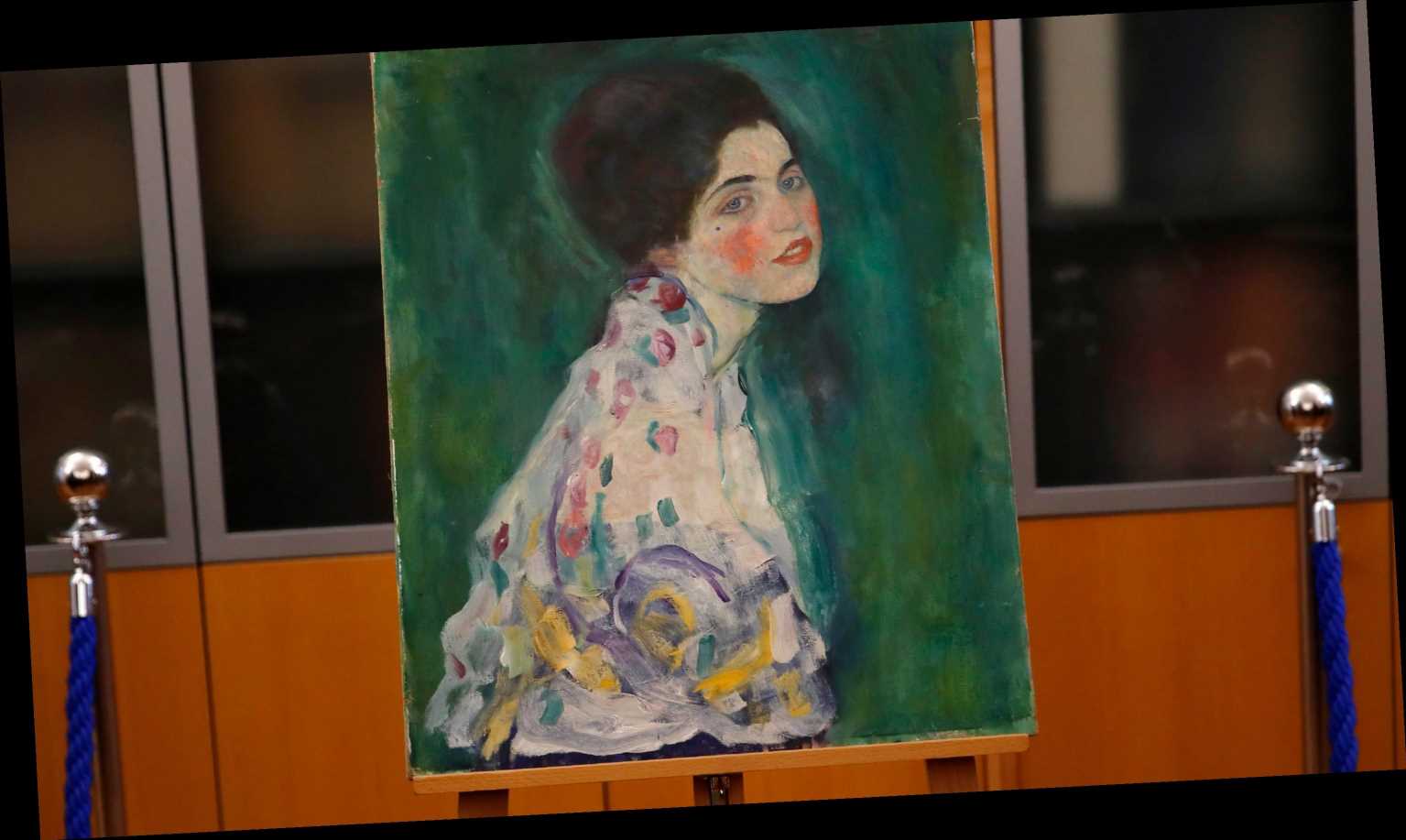 Painting Found In Italy Gallery’s Walls Verified As Gustav Klimt’s ...