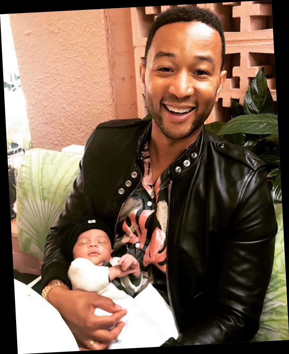 You're Not Seeing Double! John Legend's Son Miles Is His Mini-Me ...
