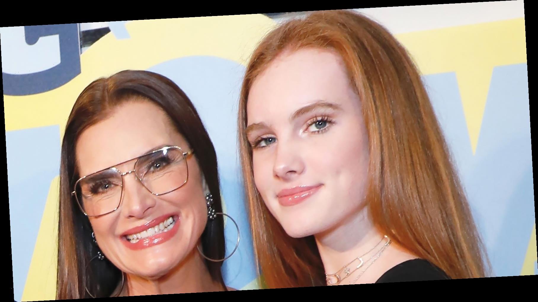 Brooke Shields' Daughter Hits Her in Face for TikTok: 'A-hole Move