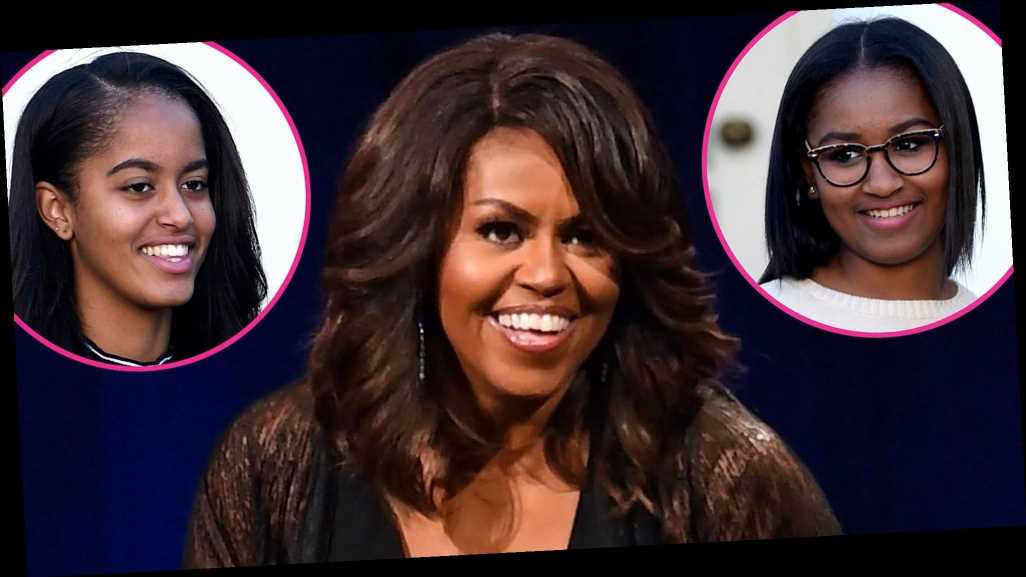 Malia, Sasha Obama Applaud Their Mom Michelle on Her Work in ‘Becoming ...