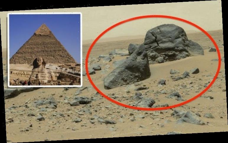 Life on Mars: UFO expert claims to find pyramid with 'magnificent ...