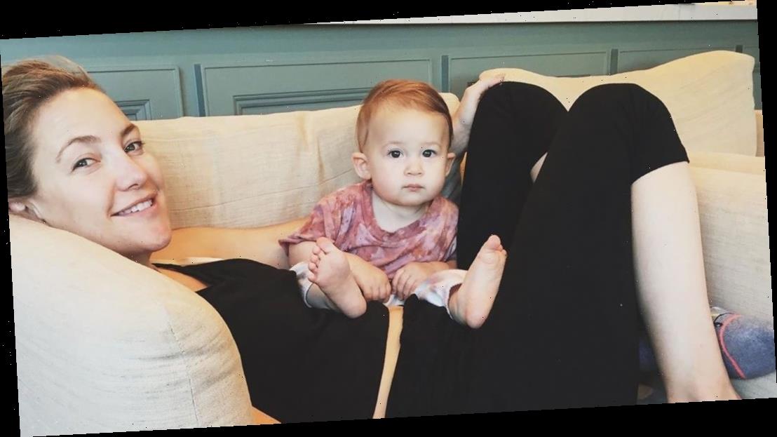 Cutest Pair Kate Hudson Bathes With 20 Month Old Daughter Rani 