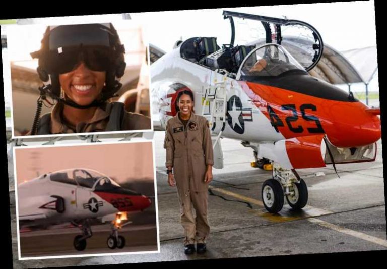 Us Navy Reveals First Black Female Fighter Pilot Madeline Swegle 47