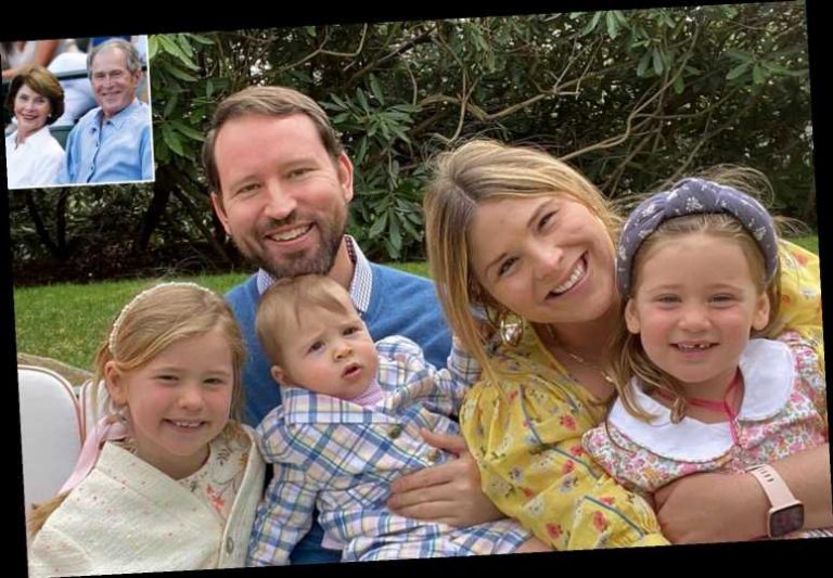 Jenna Bush Hager and Her Children Reunite with Her Parents After 8 ...