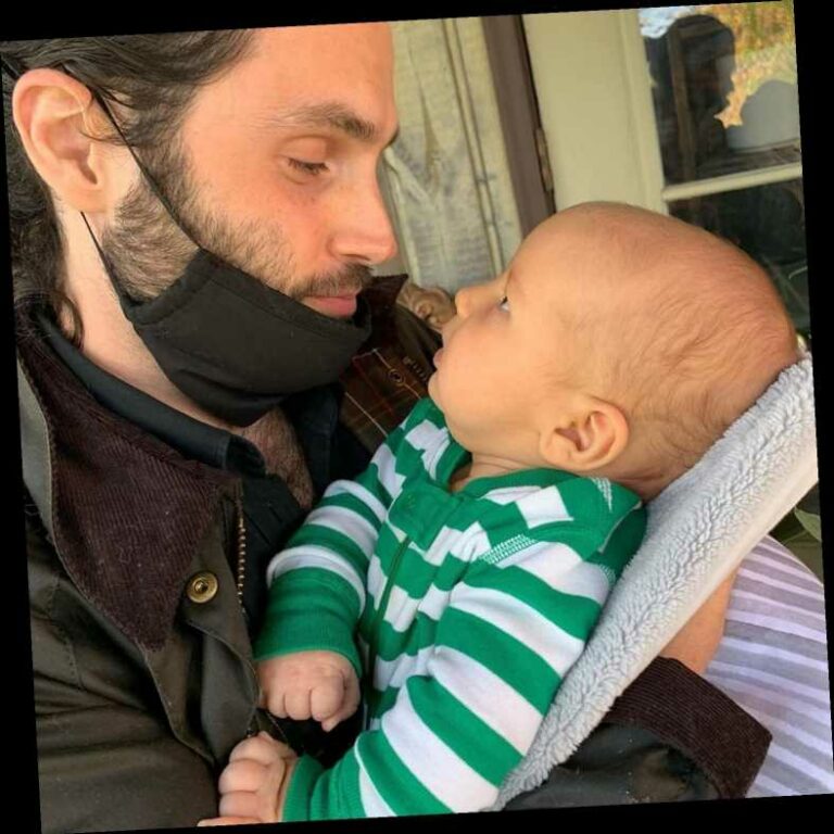 Proud Papa! Penn Badgley Smiles with His Baby Son in Sweet Photo Shared by Wife Domino Kirke