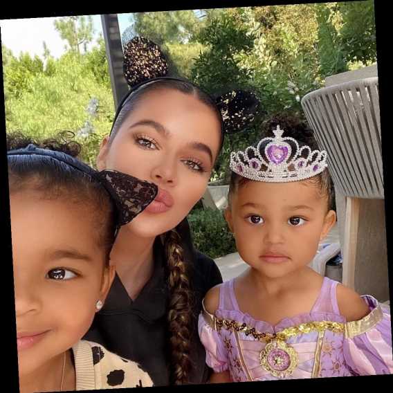 Her Little Boos! Khloé Kardashian Hosts Halloween Craft Party for ...