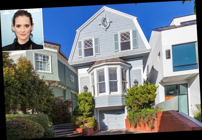 Winona Ryder’s Home of 25 Years Hits the Market for 5M in San Francisco — See Inside!