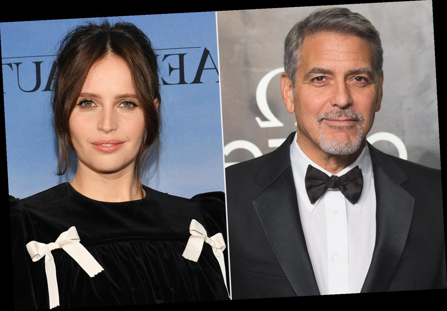 George Clooney Reveals Why Felicity Jones’ Pregnancy was Incorporated ...