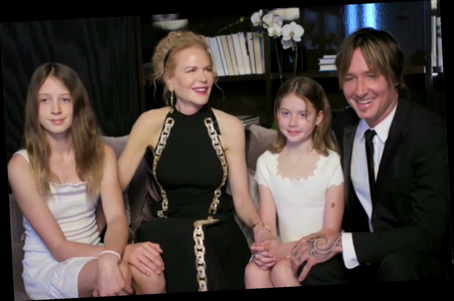 Nicole Kidman and Keith Urban's Daughters Sunday and Faith Make Rare