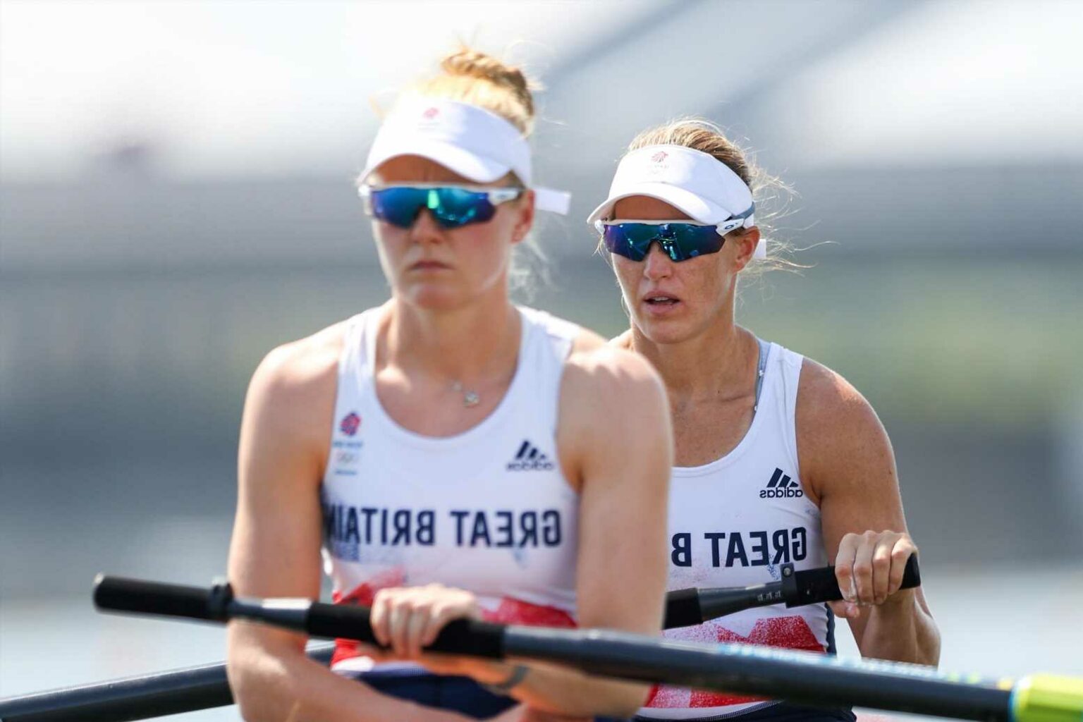 Tokyo 2020: Helen Glover and Polly Swann struggle to keep ...